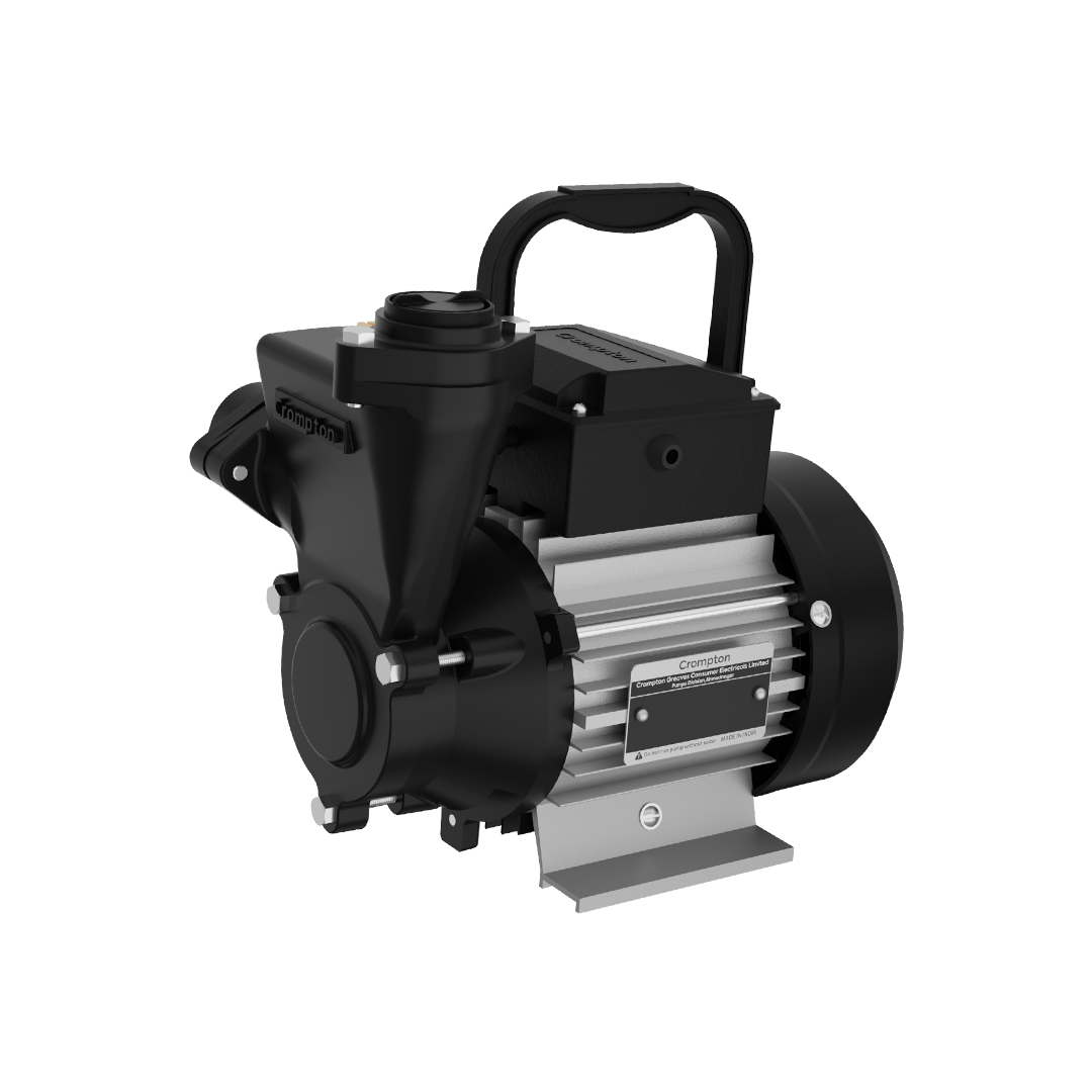 Crompton WIN DURA II Mini Self Priming Regenerative Pump · Black & Silver
