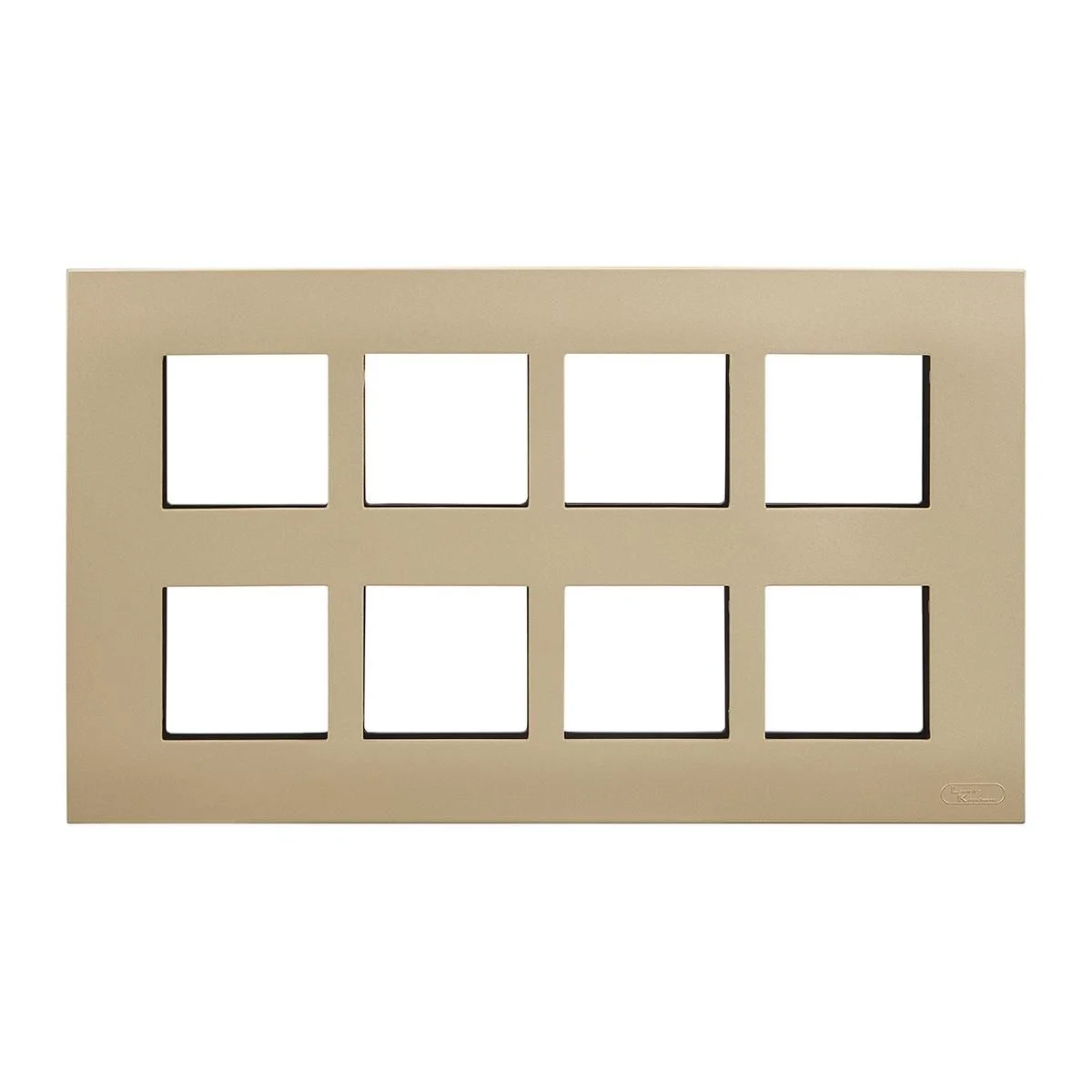 Lauritz Knudsen Encurve 16 M Plate Desert · Gold