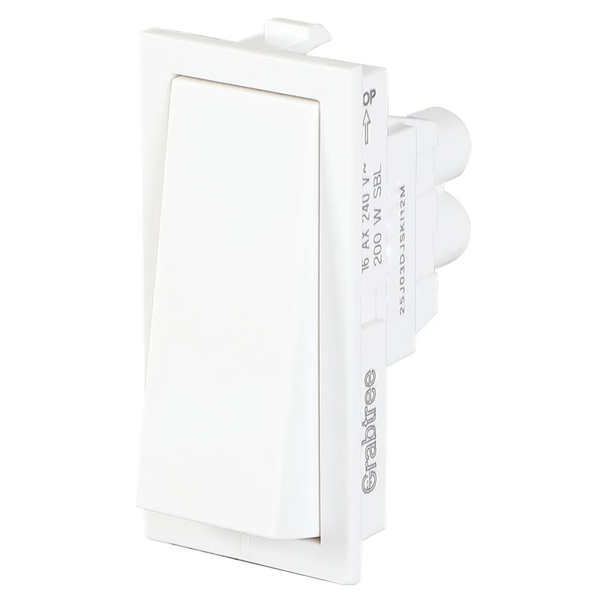 Havells Magnus 6 A One Way Switch · White