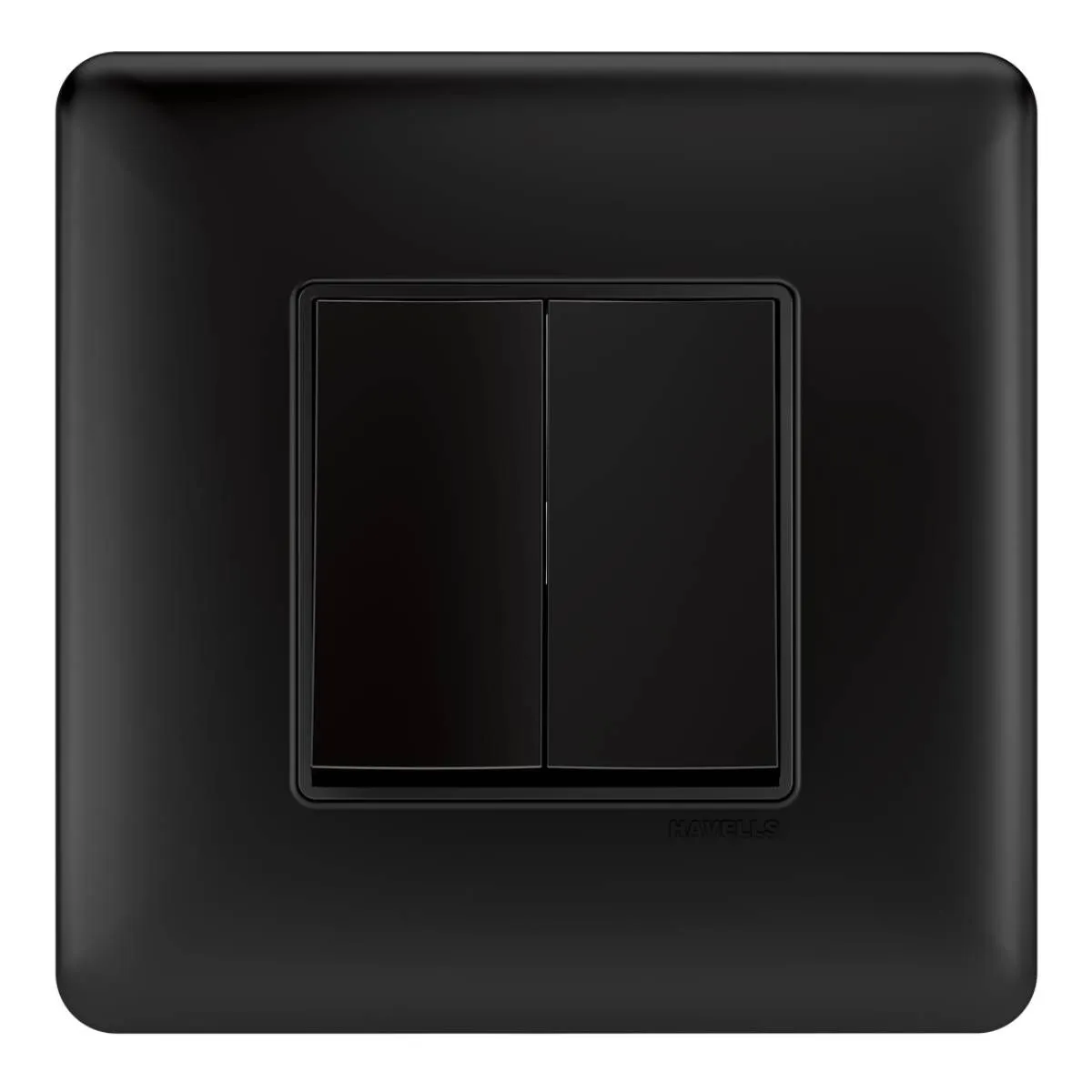 Havells Adiva 2 M Combined Plate · Black