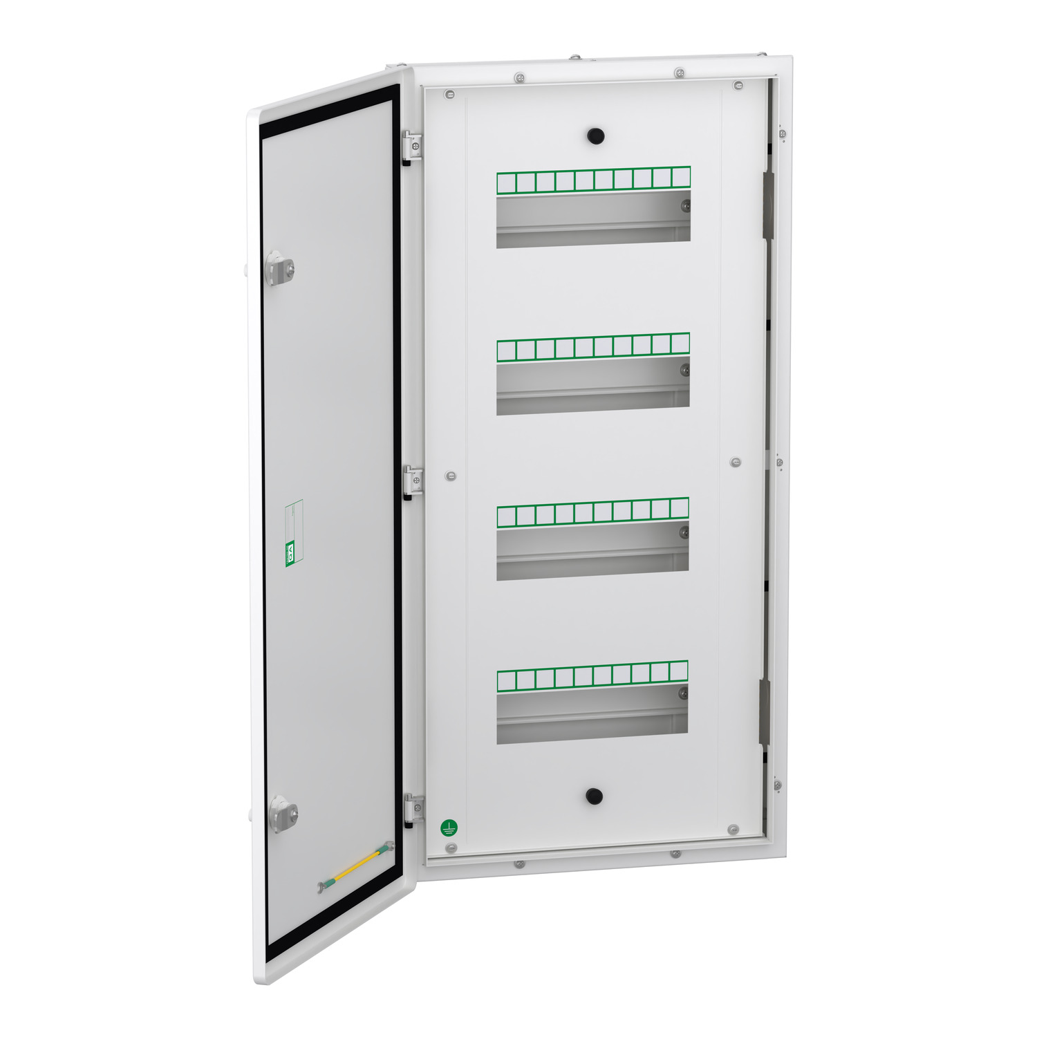Schneider Acti9 Flexi Tier Distribution Board · 40 modules · 4 tier · double door · IP43