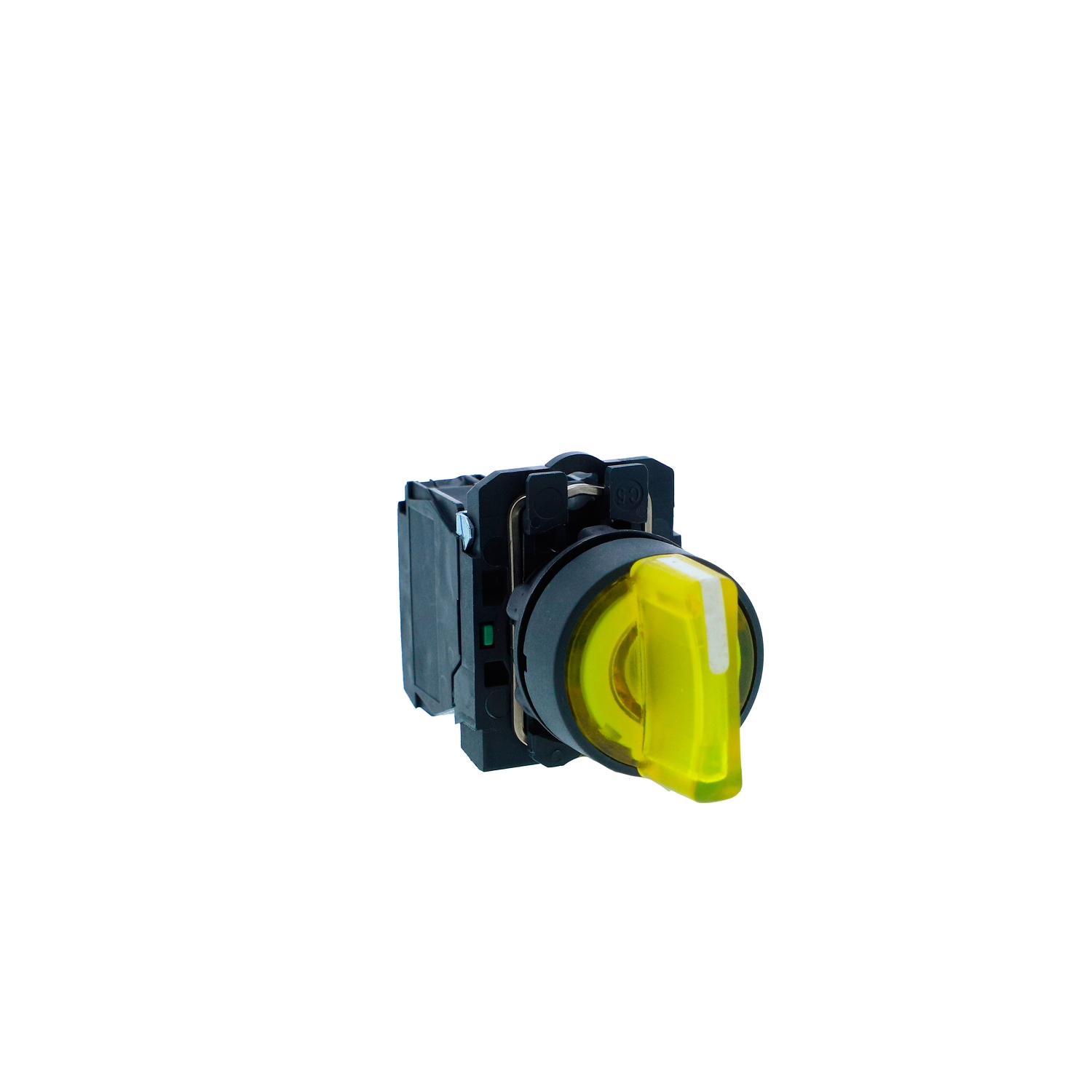 Schneider Harmony XB5N Illuminated Selector Switch · 22 mm · 2 NO · 220...240 V AC · IP65 · XB5AK155M3N