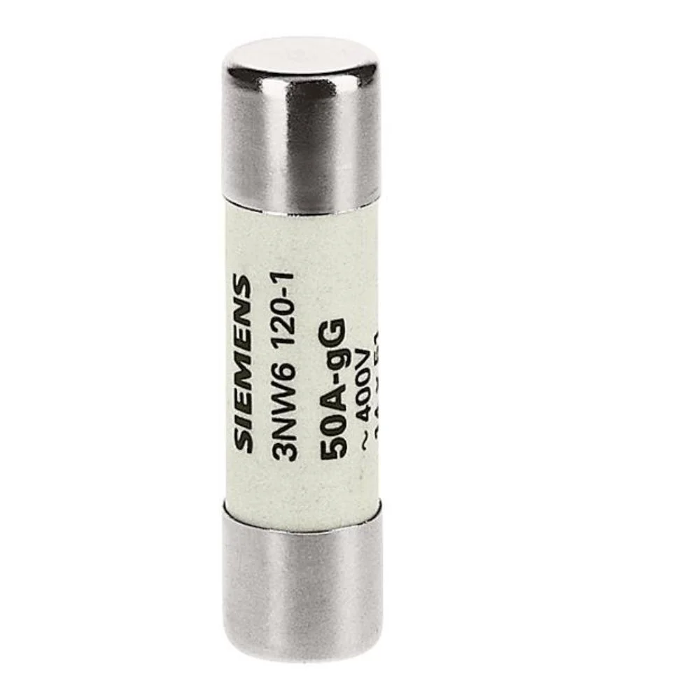 Siemens Sentron 3NW6 Fuse Link 50 A · 100 kA · Cylindrical Type · 500 V AC · Size 14 x 51 mm