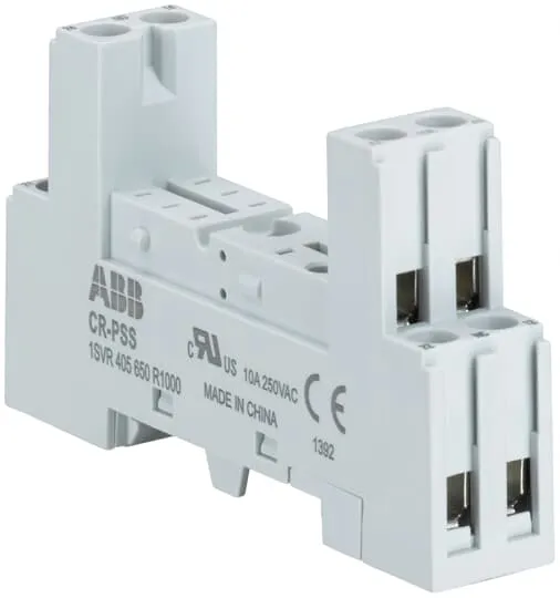ABB CR-PSS Standard socket for 1c/o or 2c/o CR-P relays