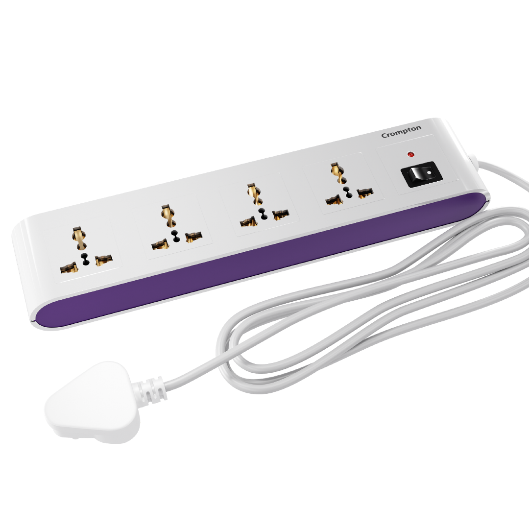 Crompton Powerbox Alpha S Extension Board 6 A · White