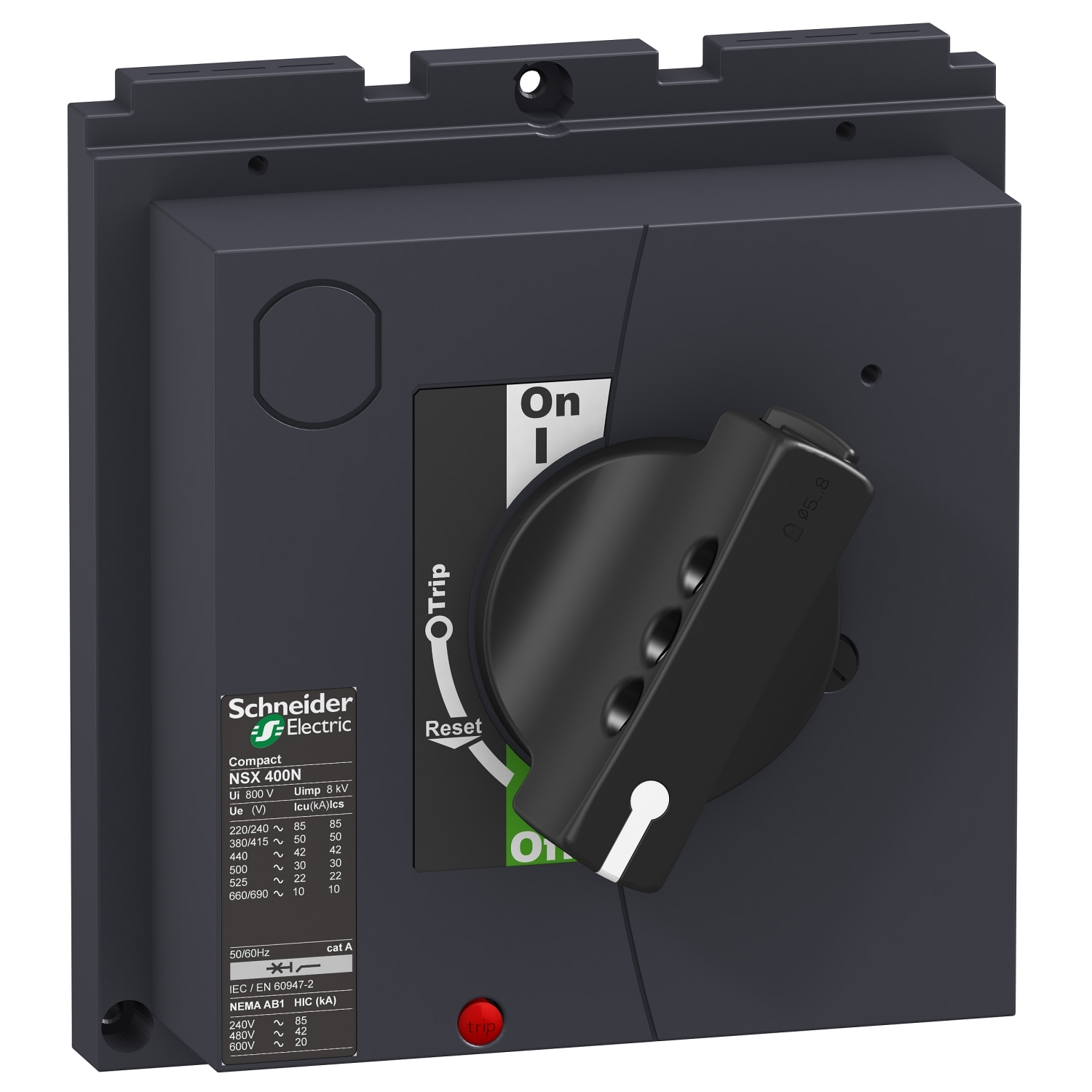 Schneider EasyPact CVS400 Rotary Handle · direct rotary handle · Compact NSX 400/630