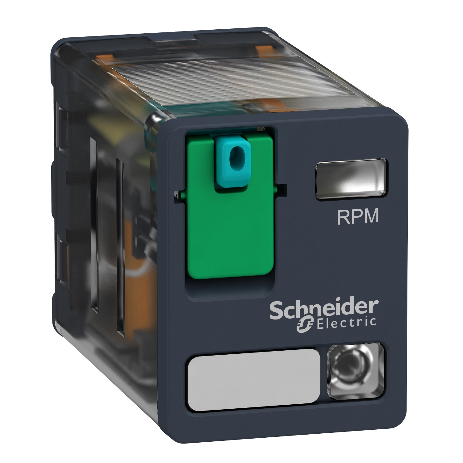 Schneider Harmony Plug-in Relay · 2 C/O · 15 A · 24 V DC coil