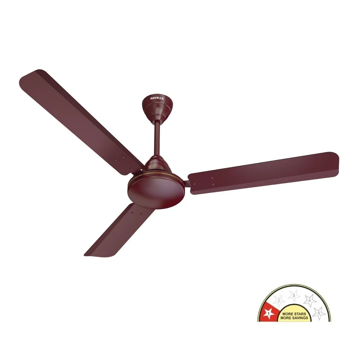 Havells Samraat Neo Regular Ceiling Fan · Brown · 1400 mm