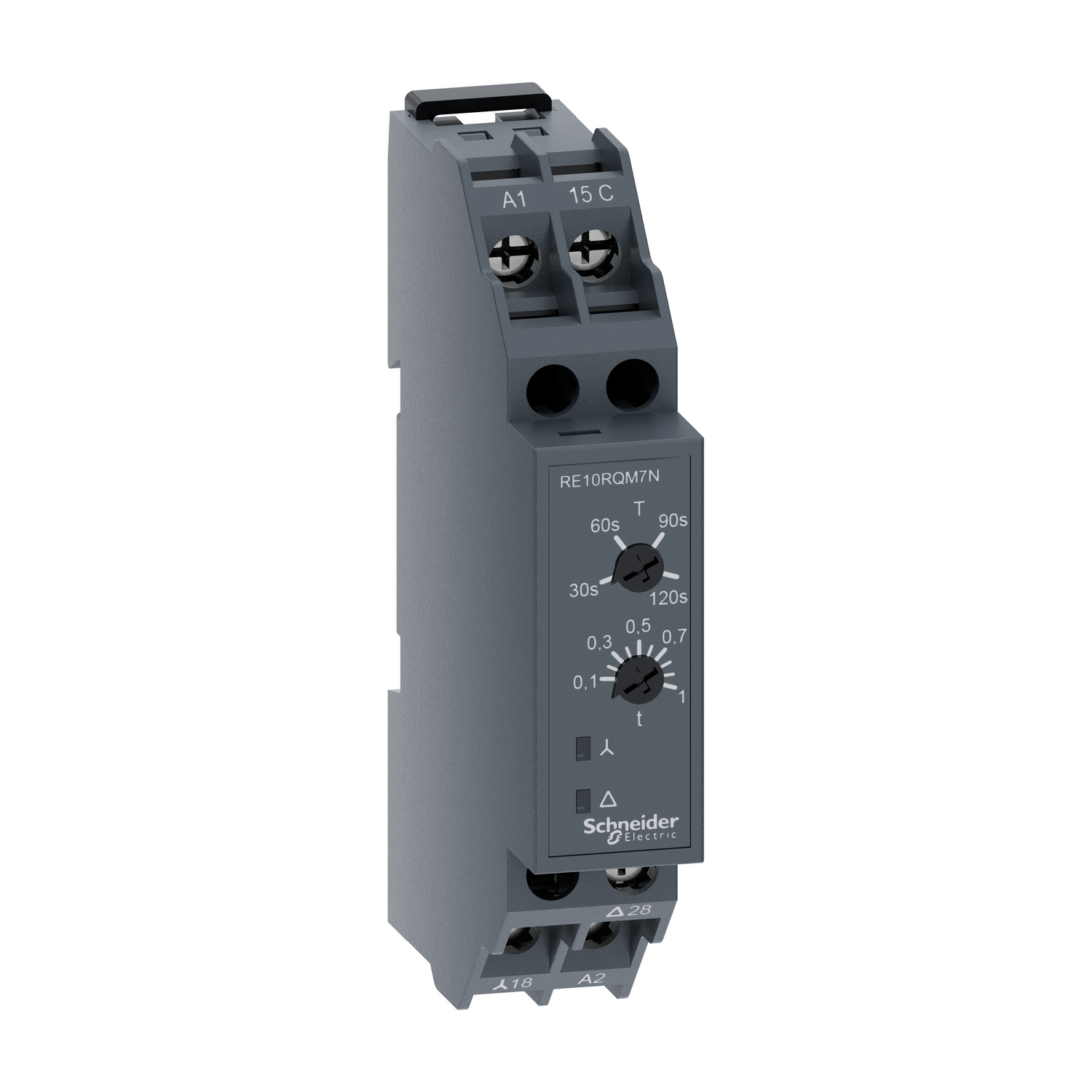 Schneider Harmony Timer Timing Relay · 1 NO + 1 NO · 5 A
