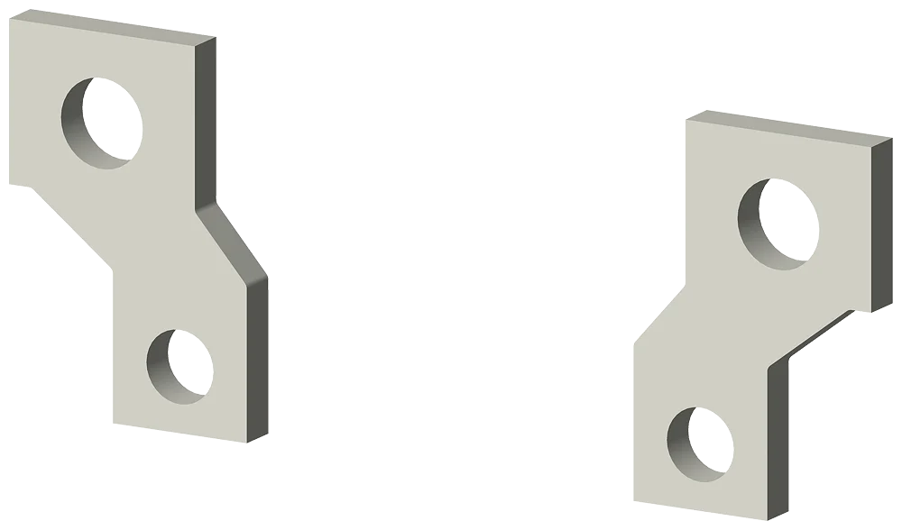 Siemens Spreader Links For 2 Pole · Suitable For 3VJ12 · 250 A MCCB