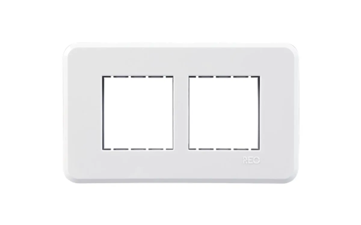 Havells 4 M Cover Plate White REO Elegant
