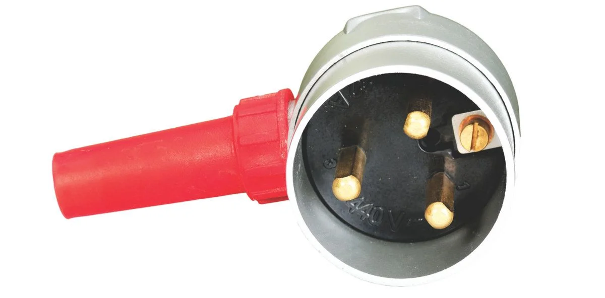 Lauritz Knudsen Metal Plug 20 A · 3 Pin with Scrapping Earth · Non corrosive