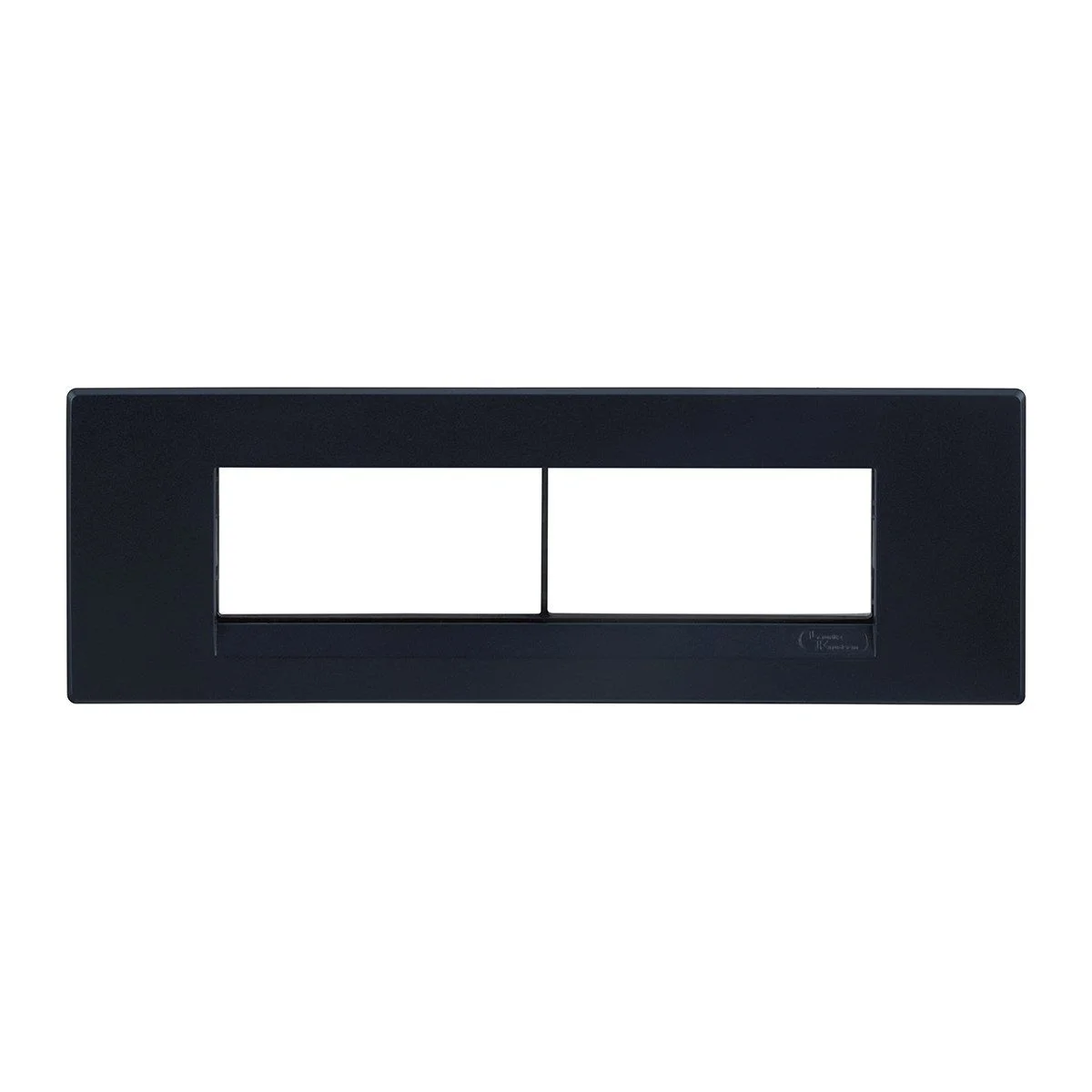 Lauritz Knudsen Englaze 8 M Plate Horizontal · Sparkle Black