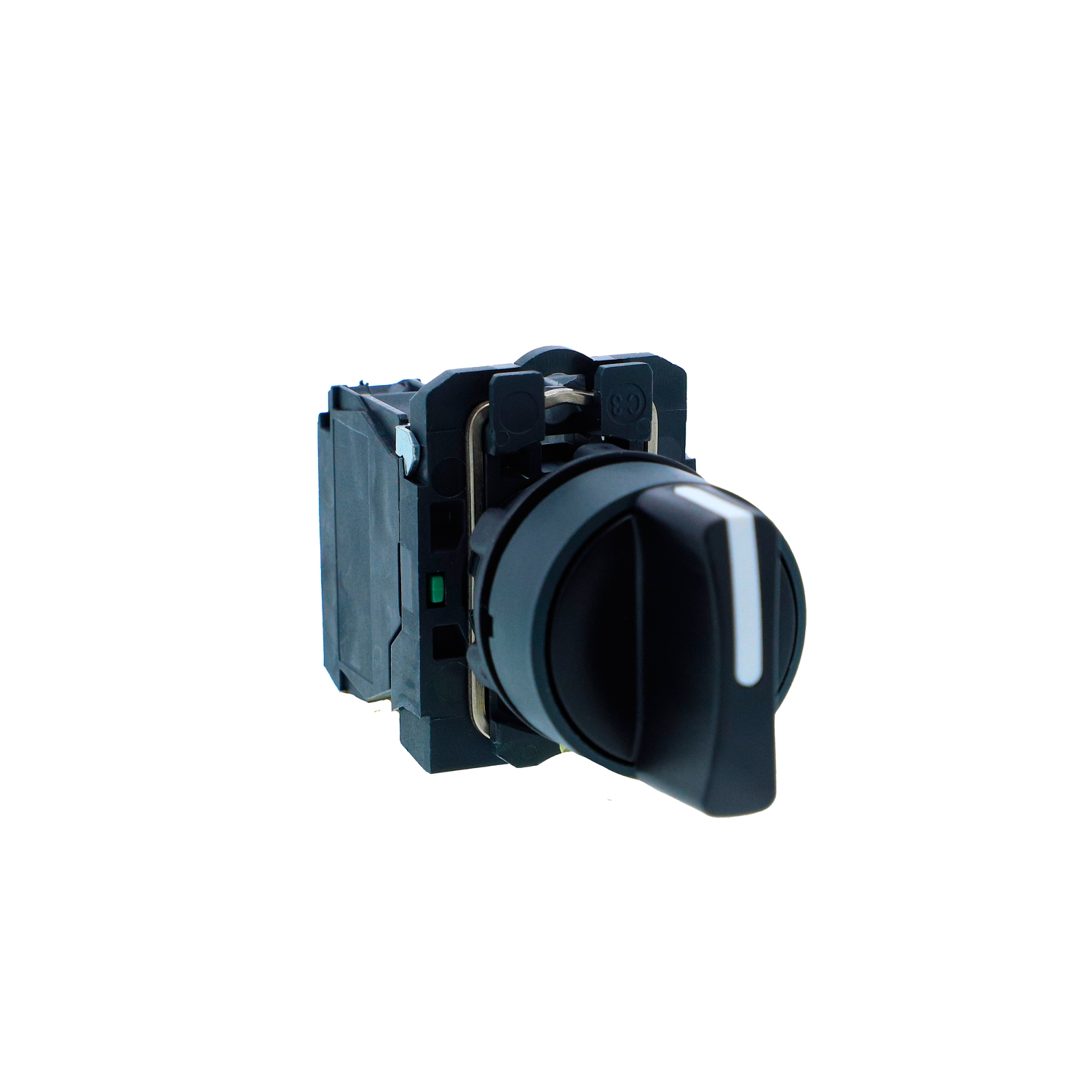 Schneider Harmony XB5N Selector Switch · 22 mm · 2 NO · IP65 · XB5AD73N