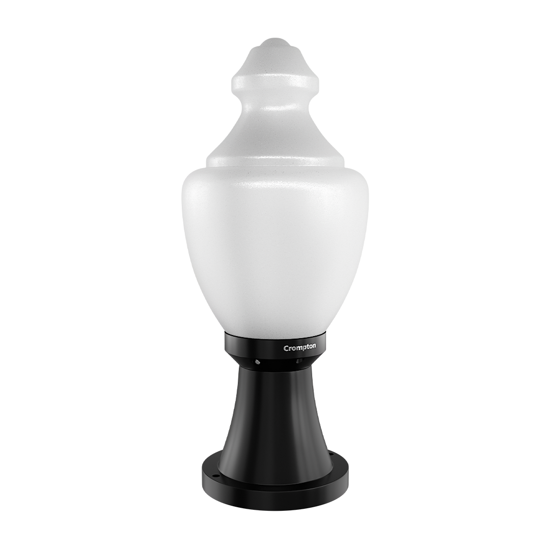 Crompton Solarion Imperial Prime Gate Lamp (Plastic with B22 Holder)