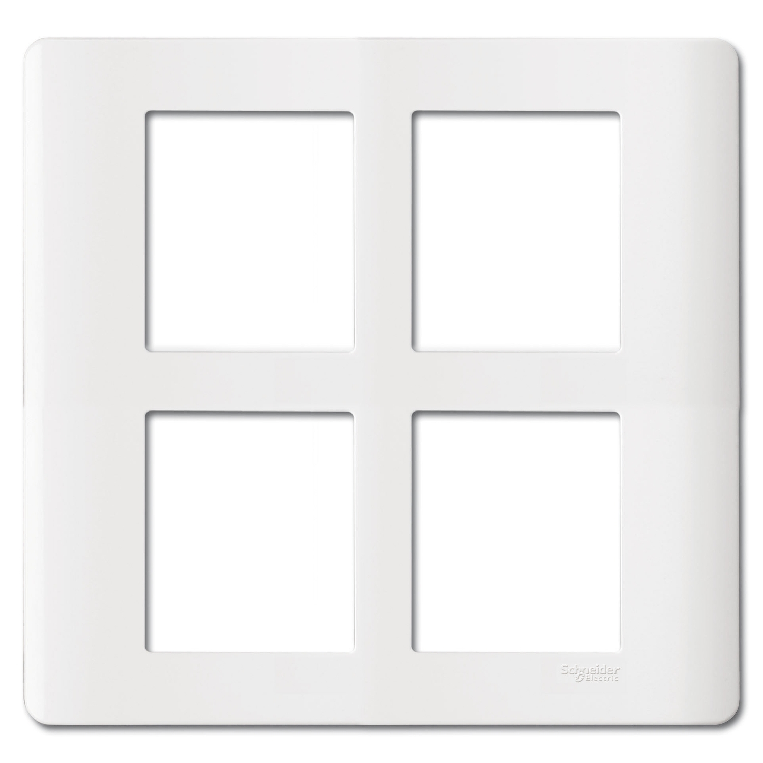 Schneider ZENcelo Cover Plate · 8 M · IP20 · IN8408SC