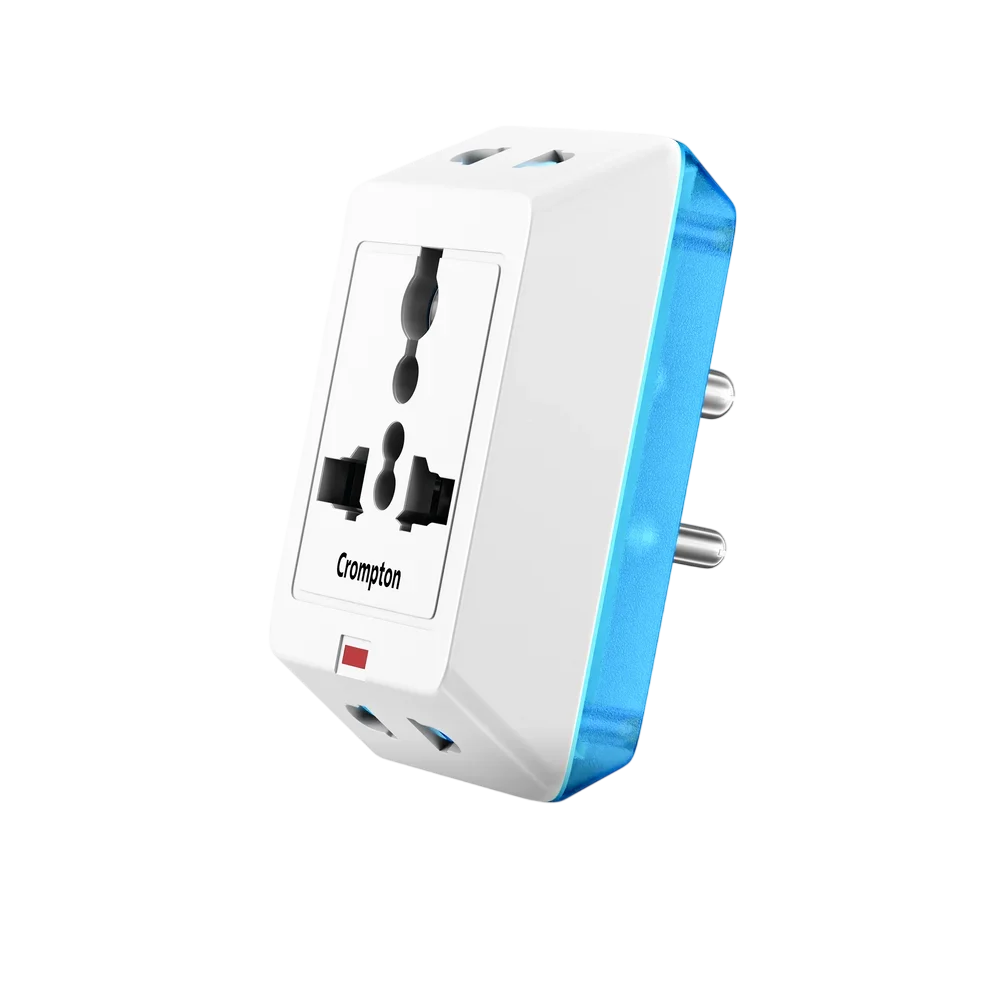 Crompton 3 Way Multiplug Plugmate Lite · White