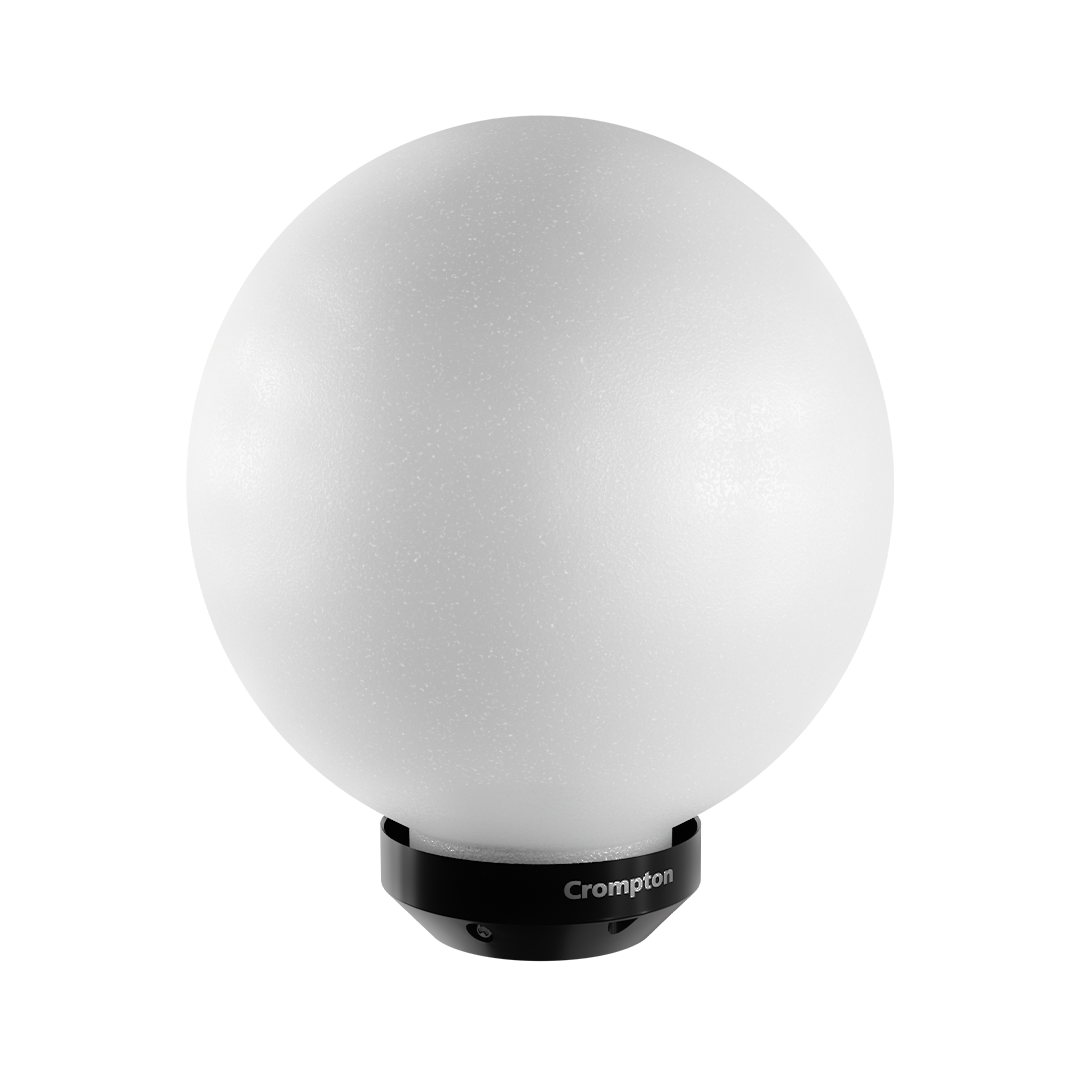 Crompton Solarion Eclipse Round Gate Lamp (Plastic with B22 Holder)