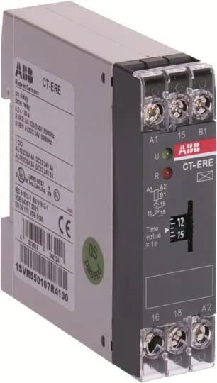 ABB 110-130VAC Relay · CT-ERE Time relay · ON-delay 1c/o · 0.3-30s
