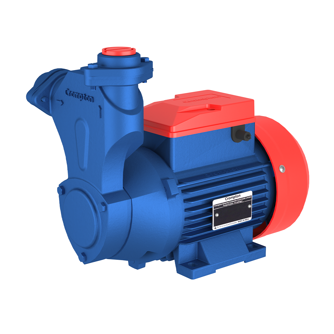 Crompton MASTER PLUS II Mini Self Priming Regenerative Pump · 0.5 HP · Blue & Red