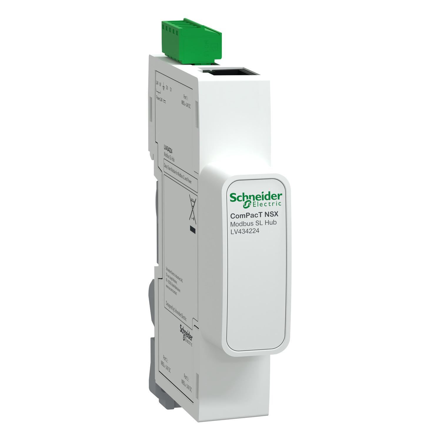 Schneider ComPacT NSX100 Modbus SL HUB Modbus Hub · Interface module · ComPacT NSX