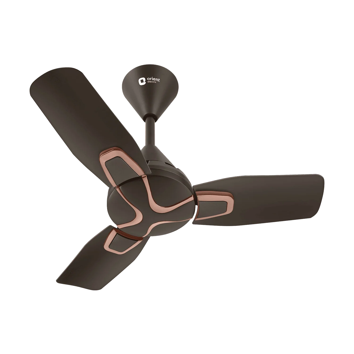 Orient Jazz Decorative Ceiling Fan · 600 mm · Metallic Bronze Copper