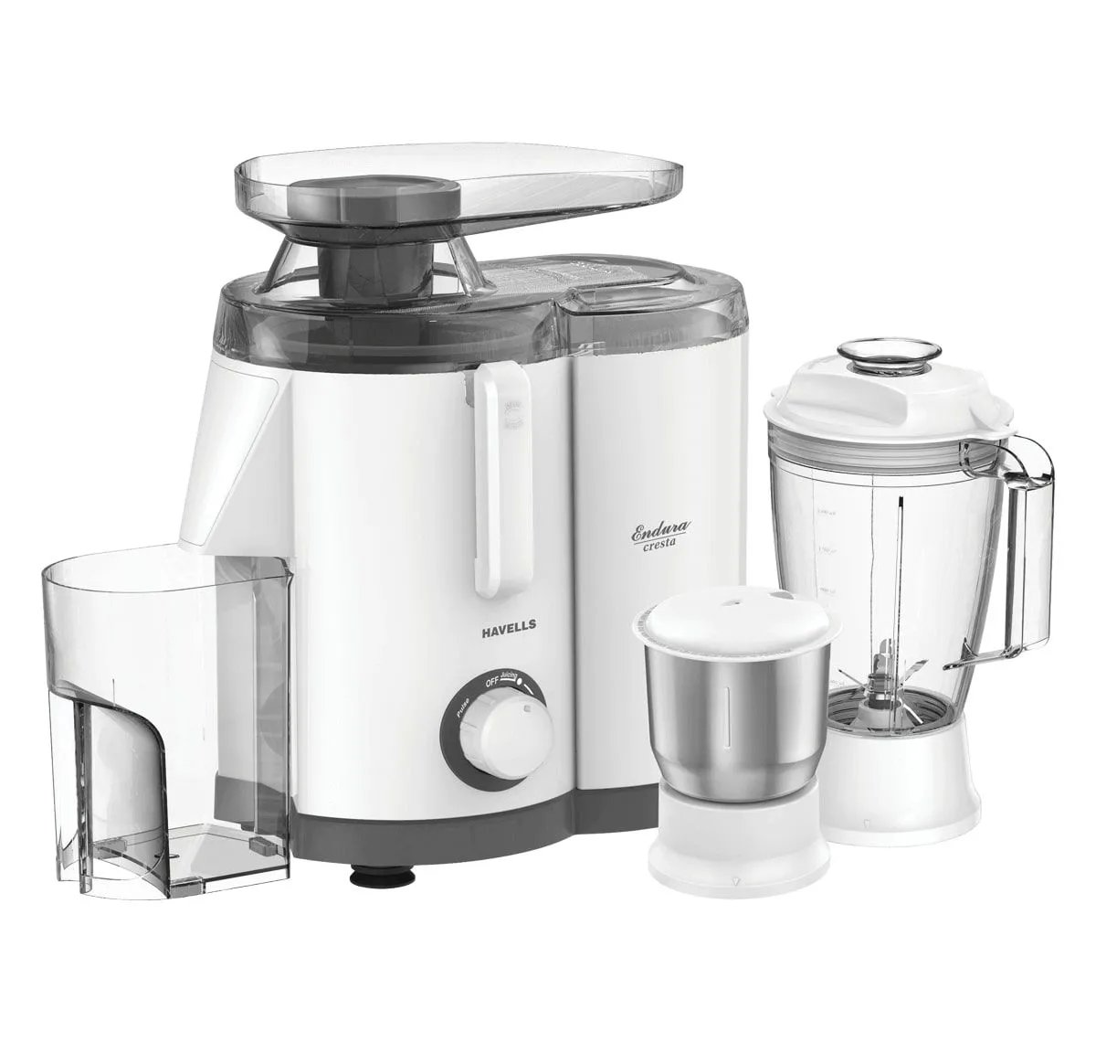 Havells Endura Cresta Juicer Mixer Grinder · 500 W · 2 L · 3 Jar