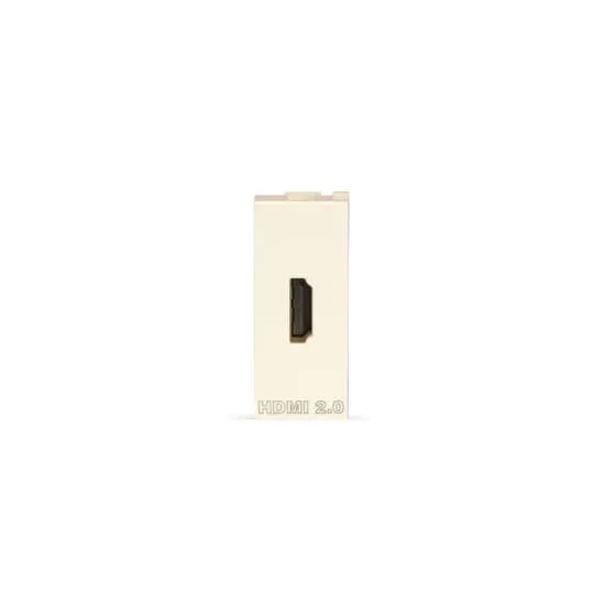 ABB Tvisha HDMI Port · 1 M · White