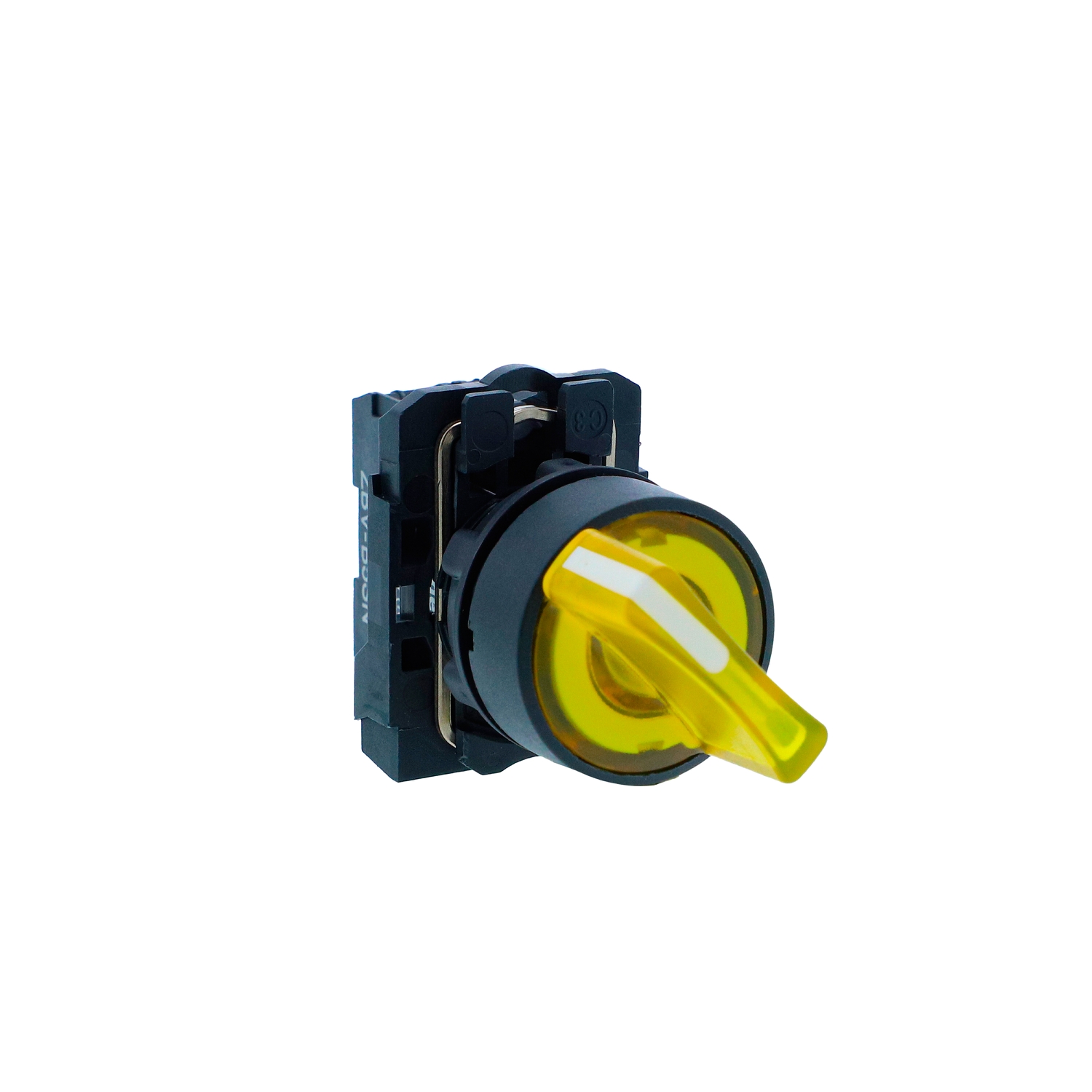 Schneider Harmony XB5N Illuminated Selector Switch · 22 mm · 1 NO · 24 V AC/DC · IP65 · XB5AK125B1N