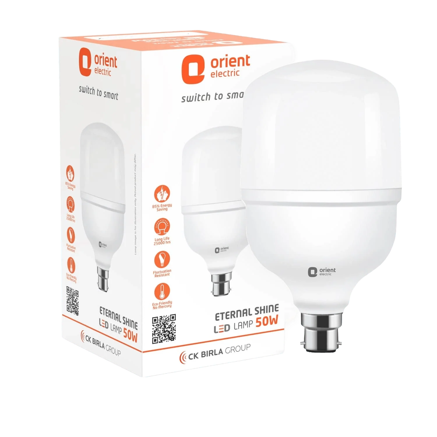 Orient Eternal Shine LED Bulb · Cool White · 50 W