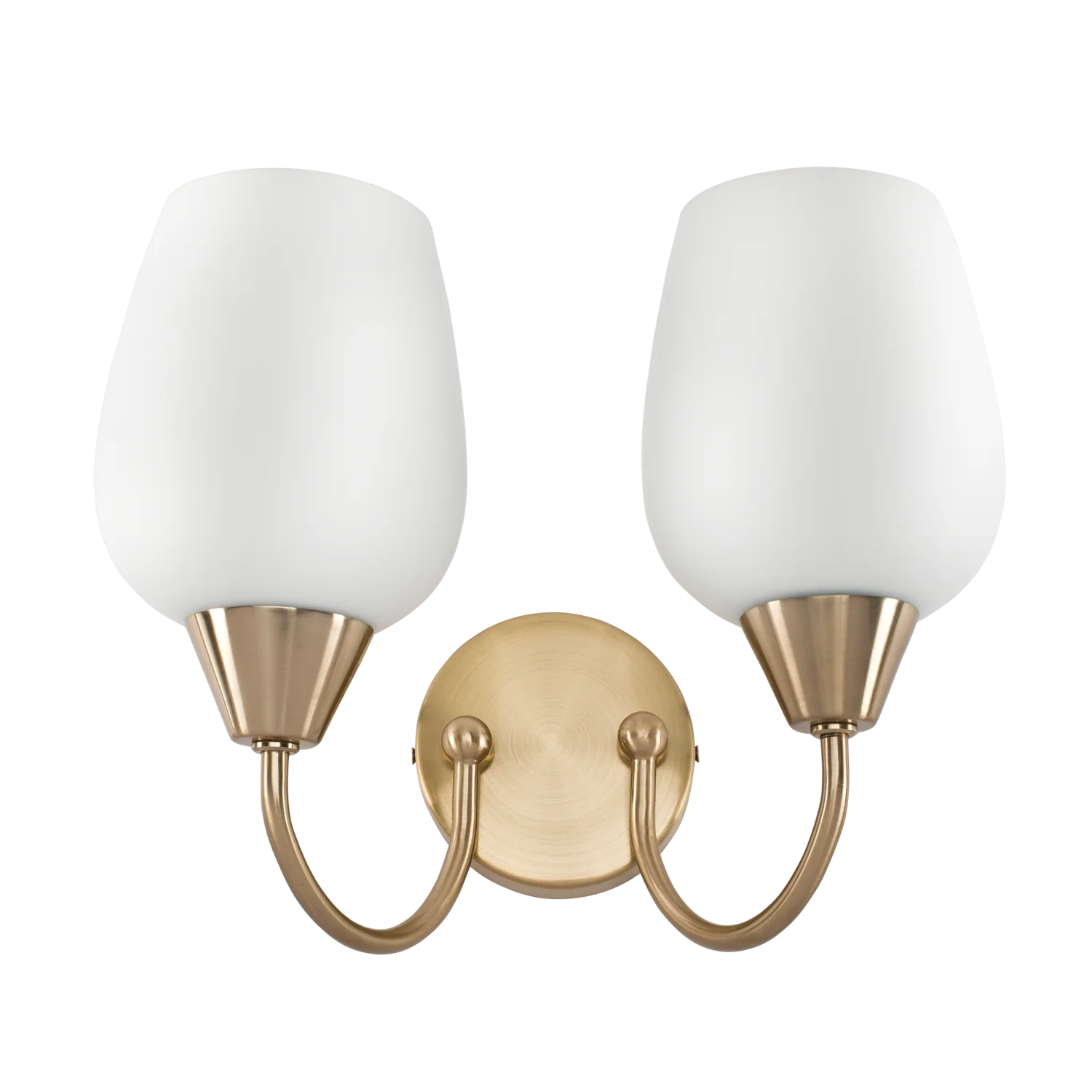 Orient Raya Curve Wall Lights · Twin