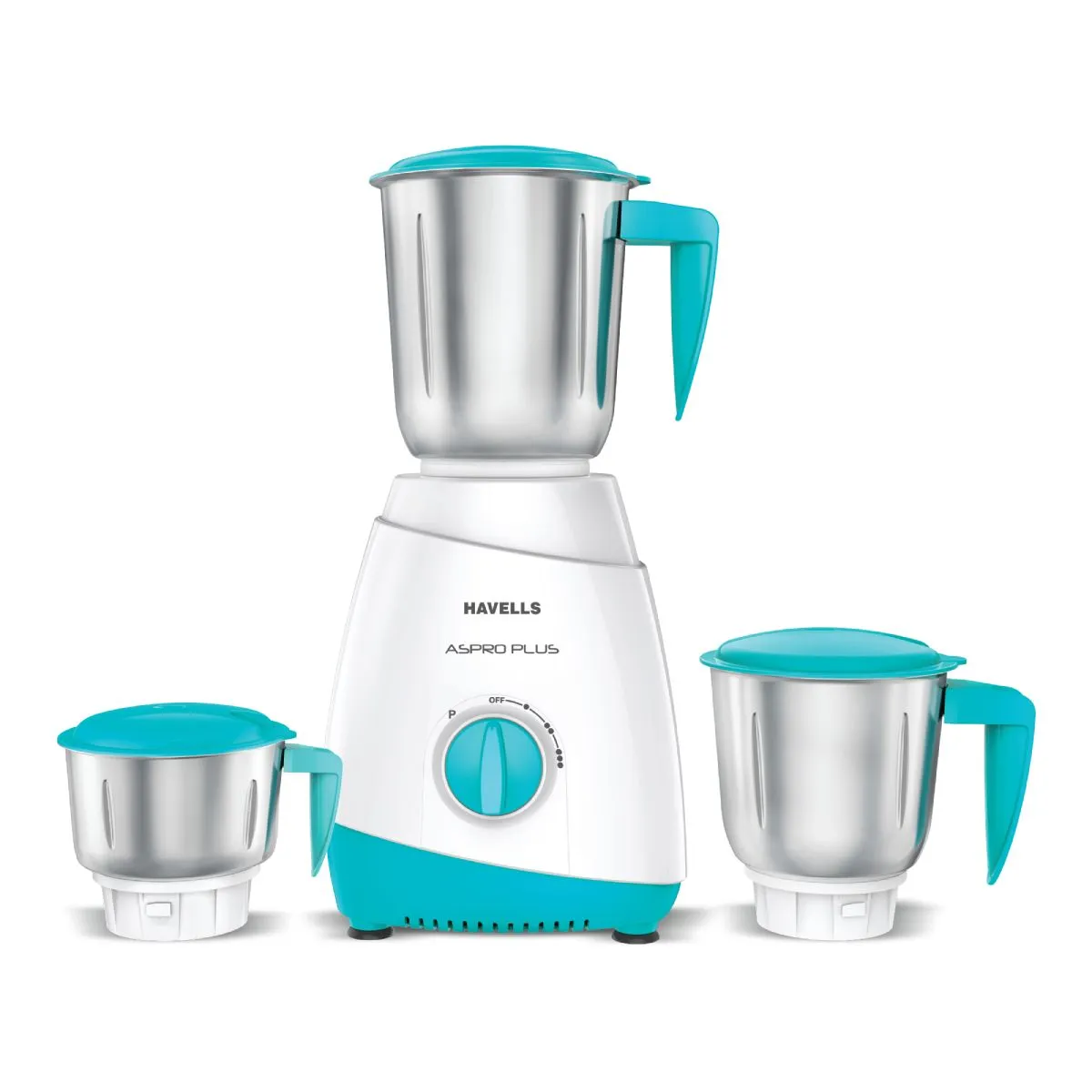 Havells Aspro Plus Mixer Grinder · 550 W · 1.75 L · White & Light Blue