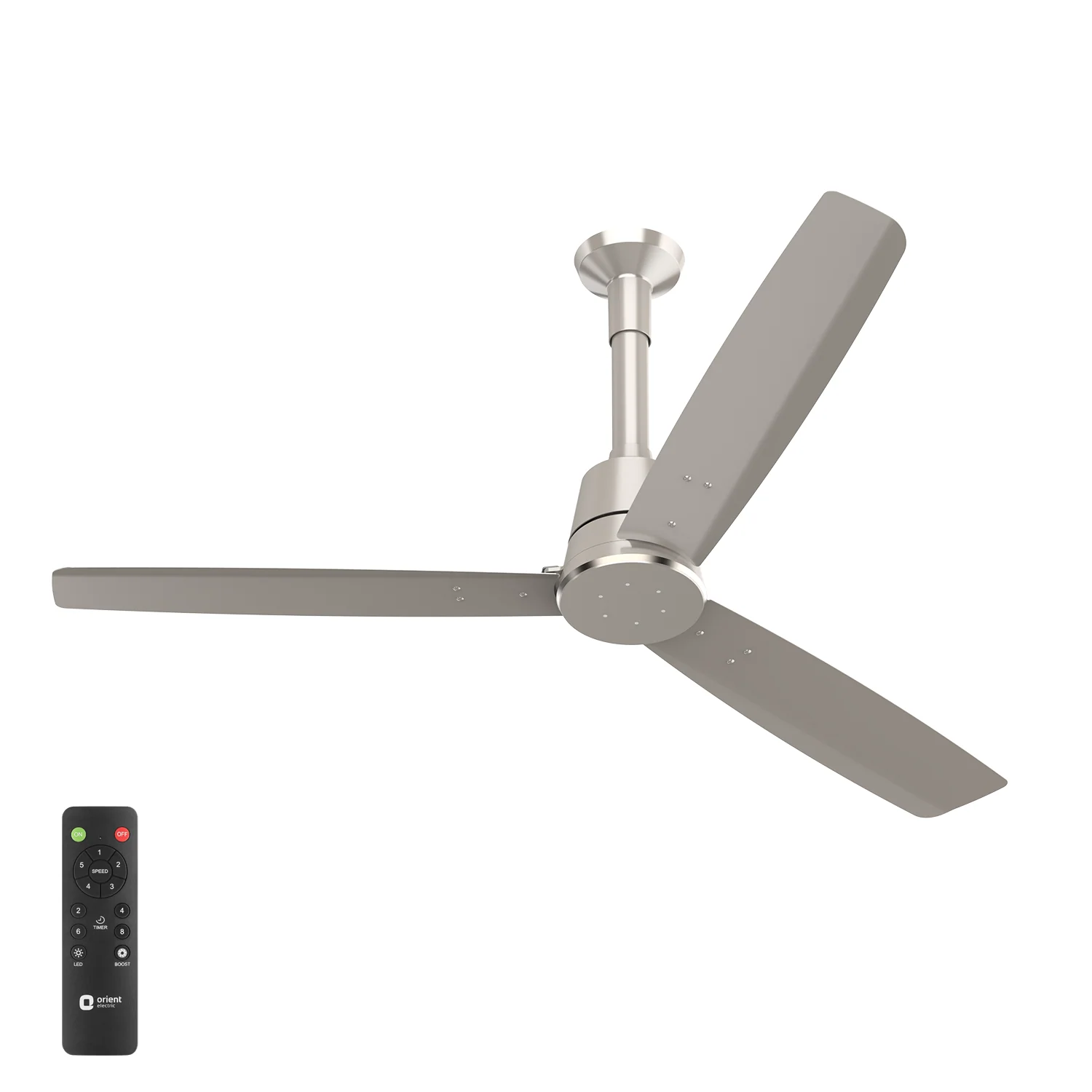 Orient Proton BLDC Fan with Remote · 1200 mm · Cream Latte