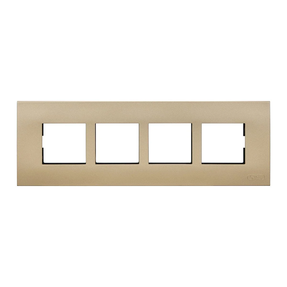 Lauritz Knudsen Encurve 8 M Plate Desert · Gold