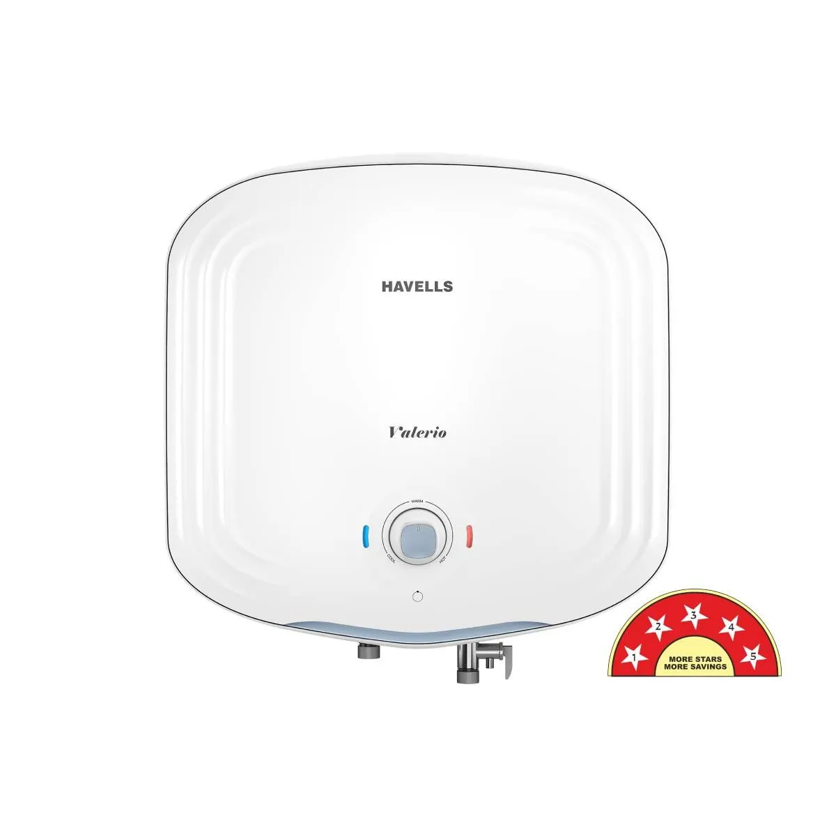Havells Valerio Storage Water Heater (Geyser) · White Blue · 15 L