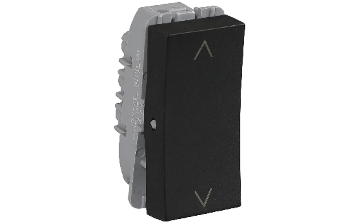 Havells 6 AX 2 Way Switch Soot Black REO Elegant Bold