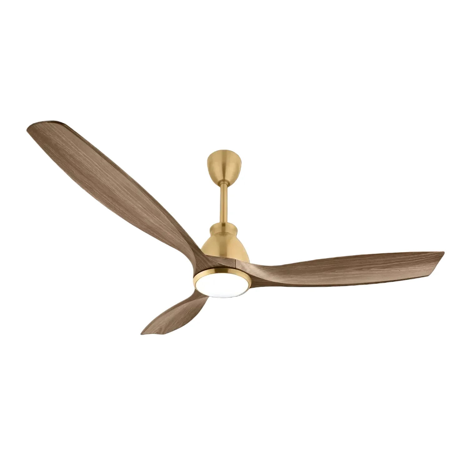 Orient Ballerina BLDC Pro Ceiling Fan with Underlight & Remote · 1320 mm · Honey Maple Wood