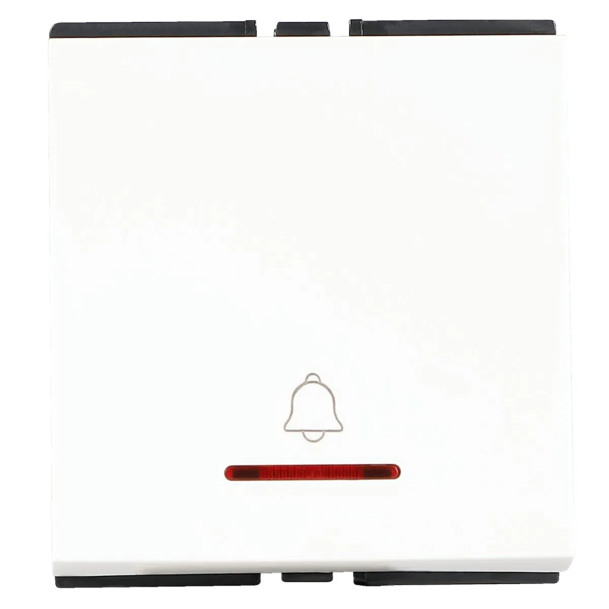 Havells Adiva 6 AX Mega Bell Push Switch with Indicator · White