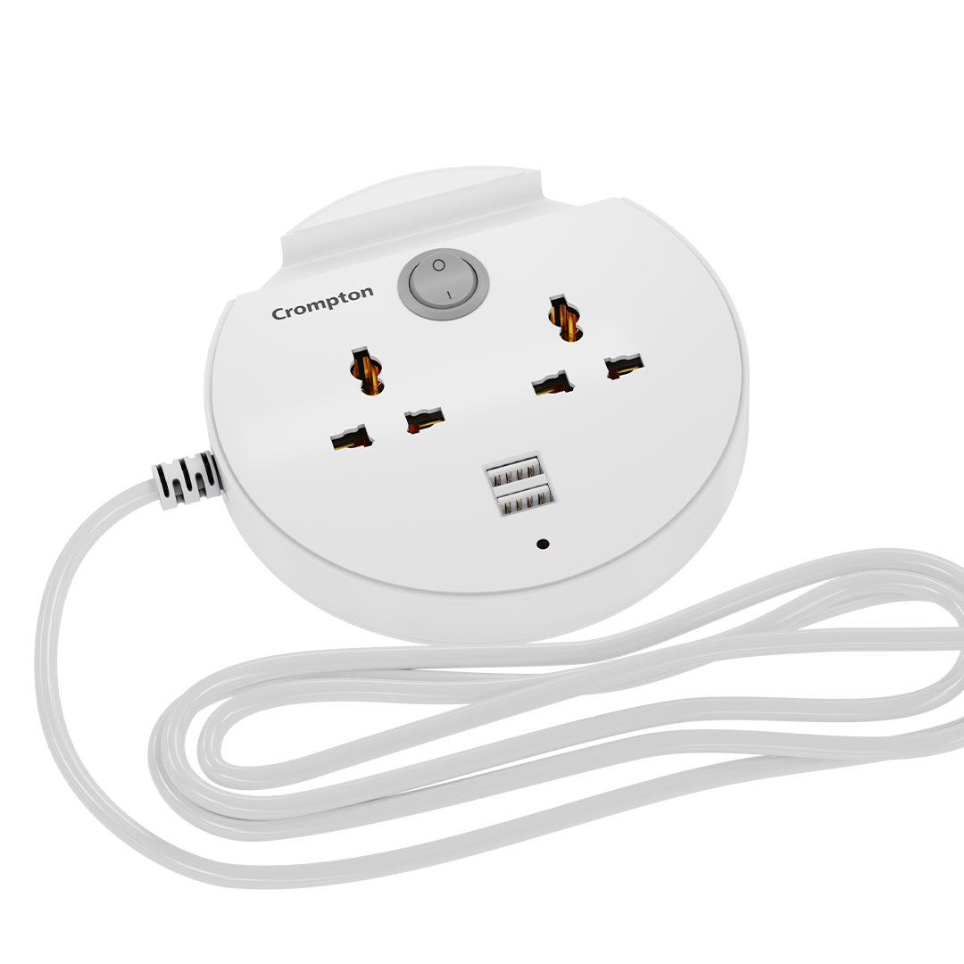Crompton Powerbox Alpha CU Extension Board 6 A · White