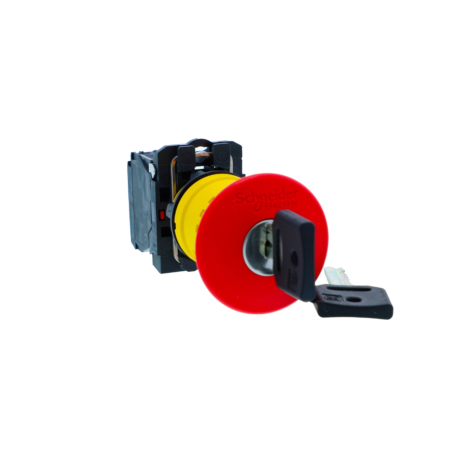 Schneider Harmony XB5N Push Button · 22 mm · 1 NC · IP65 · XB5AS142N