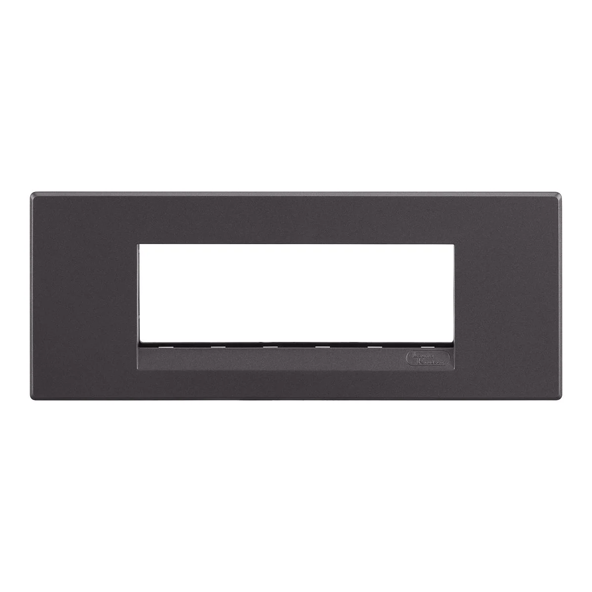 Lauritz Knudsen englaze Cover Plate · 6 M · with Grid Frames · Grey