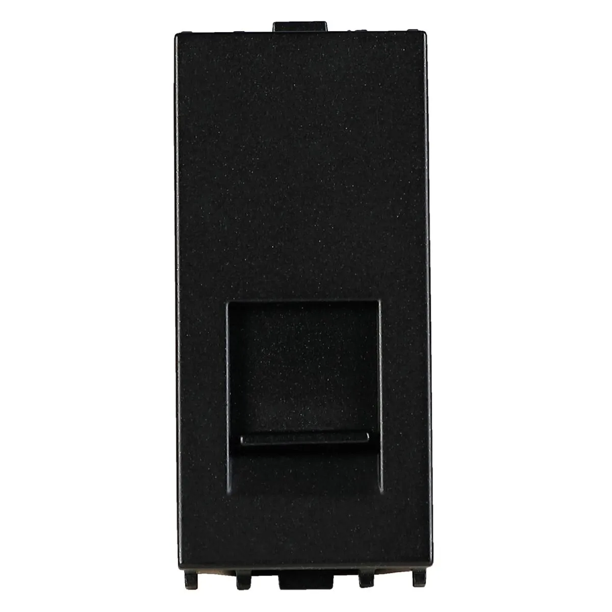 Havells Adiva RJ11 Telephone Socket · 1 M Black