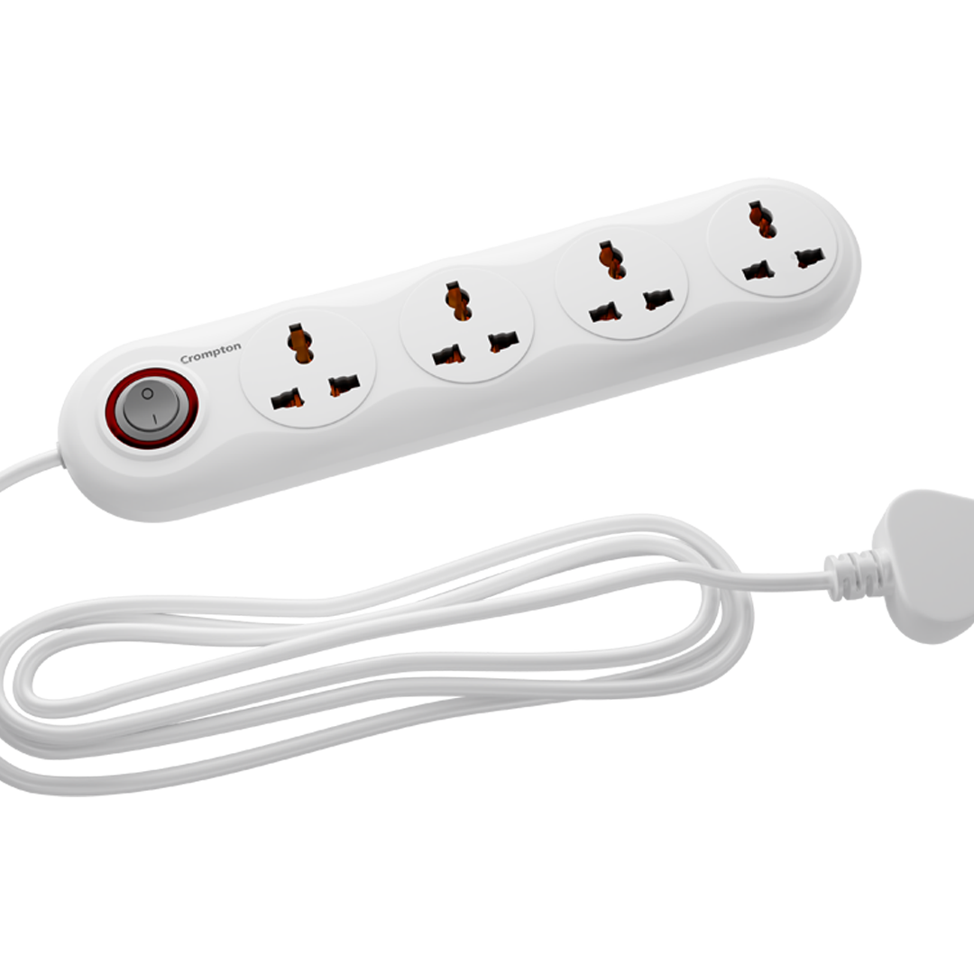Crompton Powerbox Alpha LITE Extension Board 6 A · White