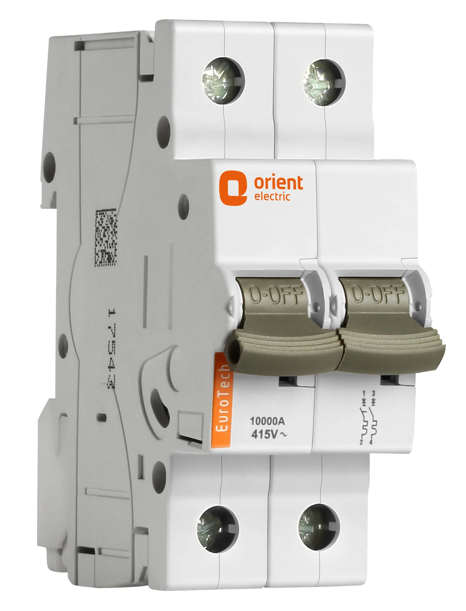 Orient Eurotech MCB Double Pole · Curve B · 10 A