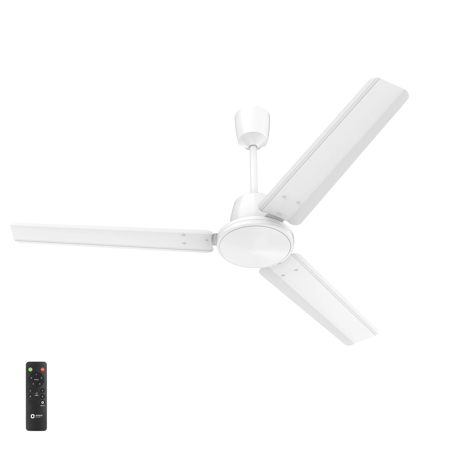 Orient Ecotech Air BLDC Ceiling Fan · 5 Star · 380 RPM · White