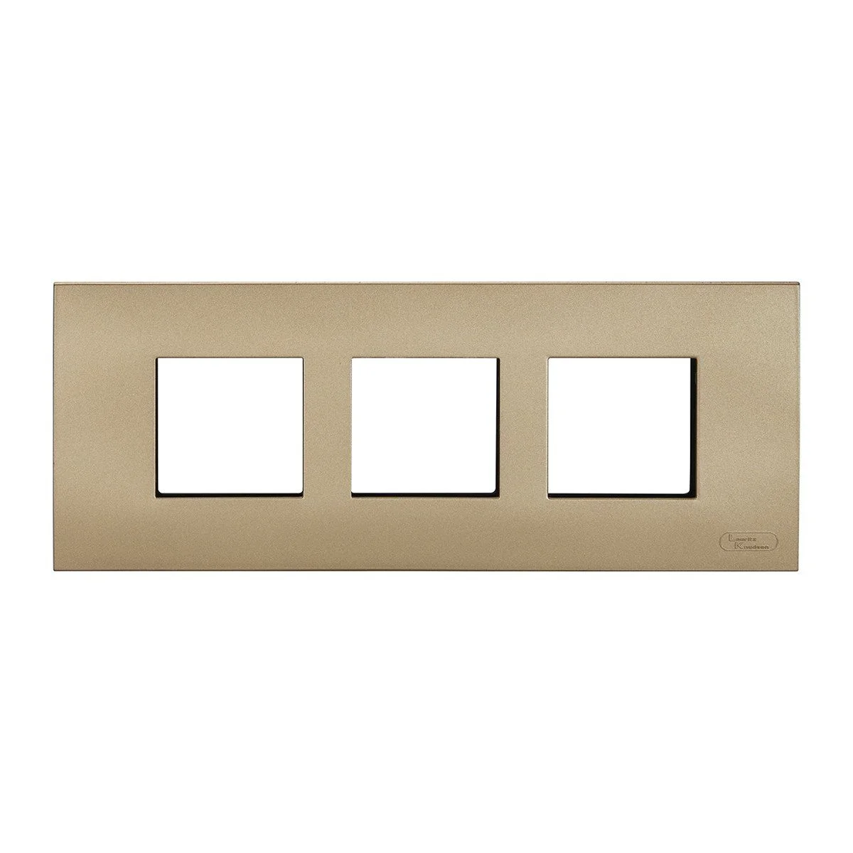 Lauritz Knudsen Encurve 6 M Plate Desert · Gold