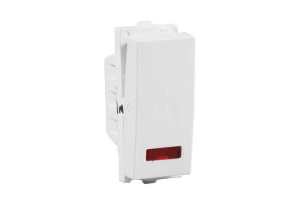 Havells Verona 16 A 1 Way Switch with Indicator White