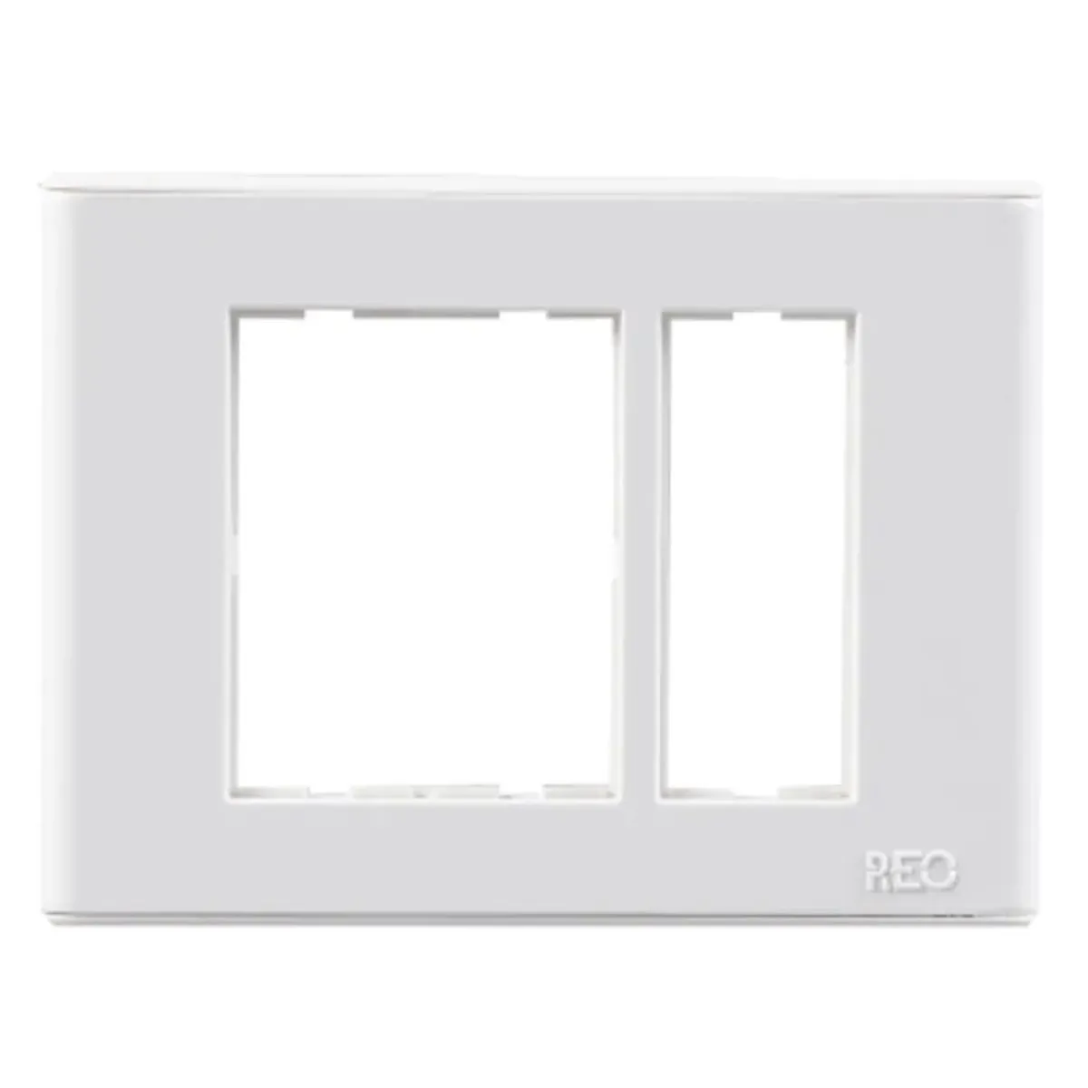 Havells 3 M Combination Plate Silk White REO Bliss