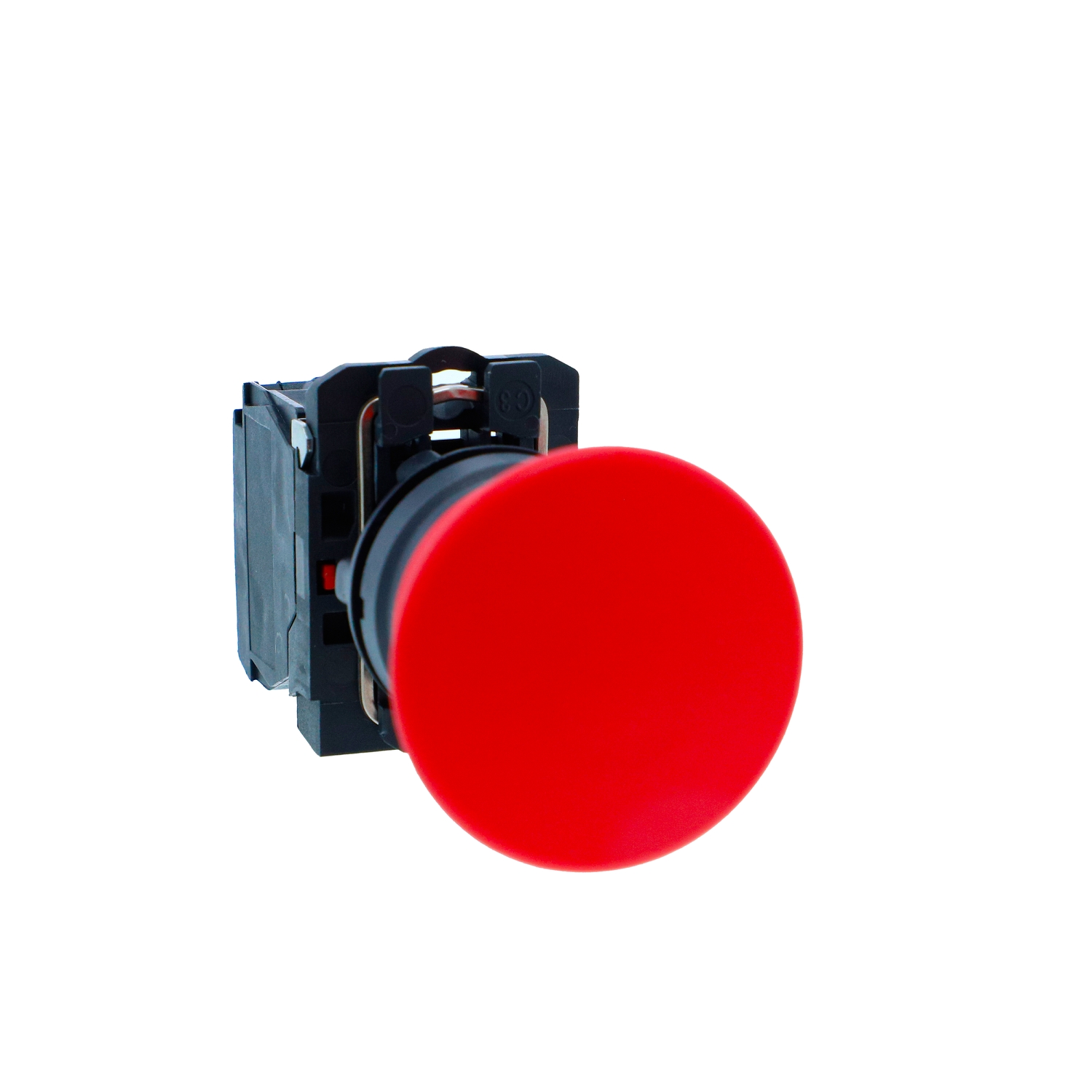 Schneider Harmony XB5N Push Button · 22 mm · 1 NC · 24 V AC/DC at · IP65 · XB5AC42N