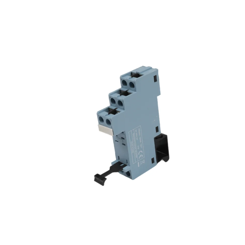 Siemens 7RQ Relay Socket 6 A · 8 Pin · 2 CO · Din Rail Mounting